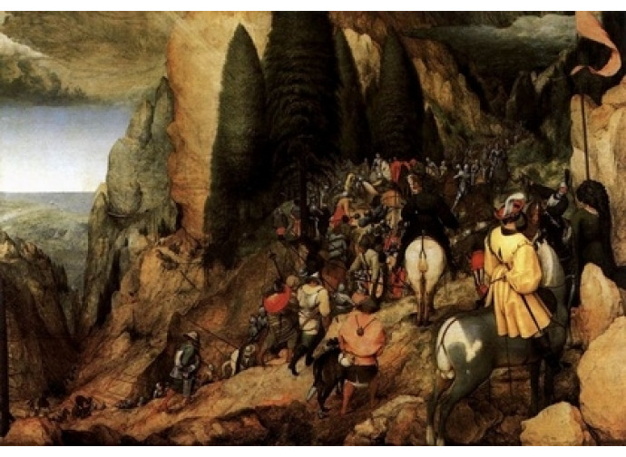 Pieter Bruegel il vecchio - Conversione di Saulo